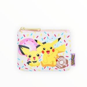 Loungefly Pokemon Pichu and Pikachu Donuts Coin Purse